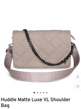 NWT- Lug Huddle Matte Shoulder Bag in Sand Taupe